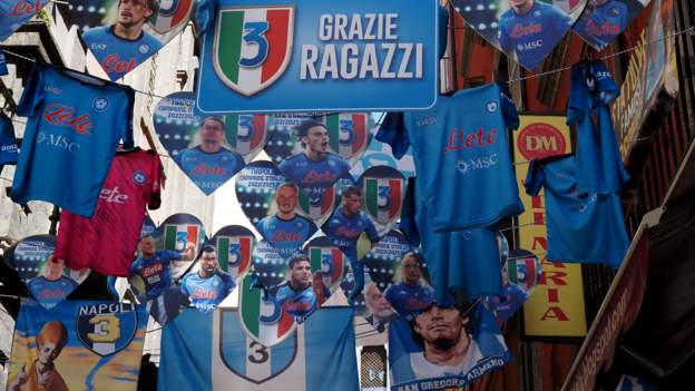 Napoli’s potential Serie A title-clinching game moved to Sunday