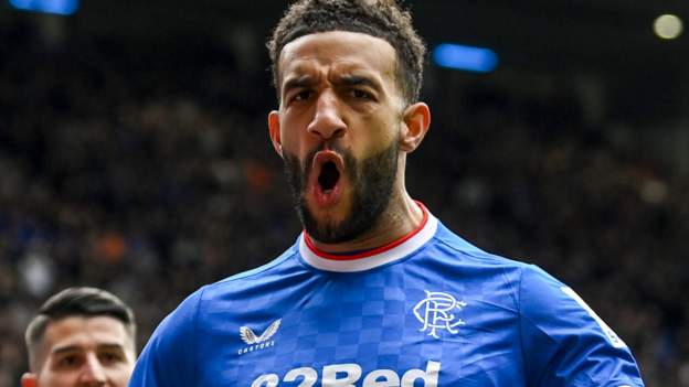 <div>Rangers 3-1 Kilmarnock: Clinical first half from hosts cuts Celtic's lead to six points</div>