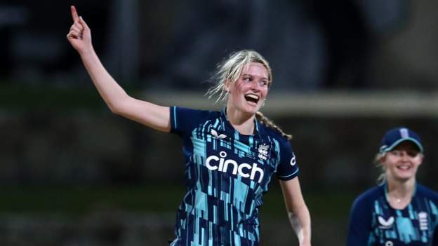 West Indies v England: Lauren Bell takes 4-33 as visitors earn comfortable win in ODI series