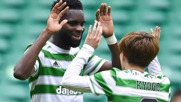 Celtic 3-1 Hearts: Hosts through to Scottish League Cup quarter-finals