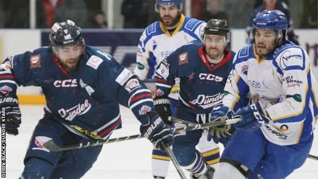 Dundee Stars against Fife Flyers