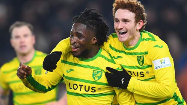 Norwich close on play-off places with win at Hull