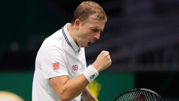 Evans gives Britain lead in Davis Cup Finals tie against France