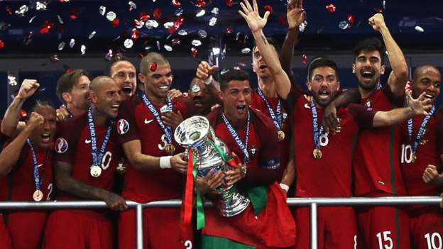 Portugal 2016 European Championship winners football trading cards Euro 2016 