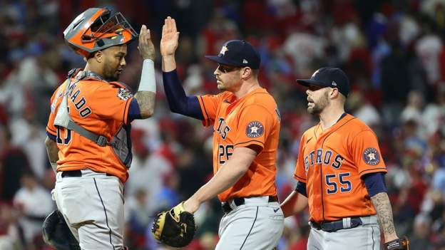 World Series: Astros head home to Houston leading Phils 3-2