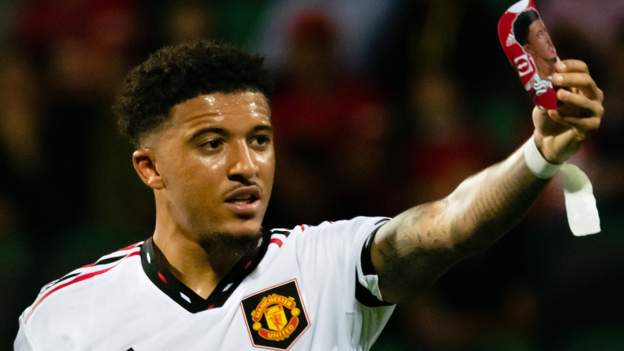 Jadon Sancho: Man Utd winger sets about proving England boss Gareth Southgate wrong