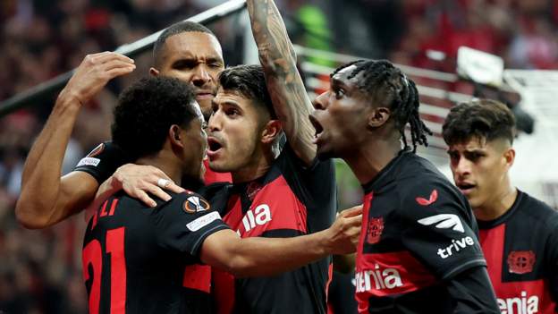 Bayer Leverkusen – Roma 2:2 (insgesamt 4:2): Die Deutschen bleiben ungeschlagen und erreichen das Europa-League-Finale
