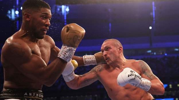 Anthony Joshua triggers rematch with Oleksandr Usyk after losing belts