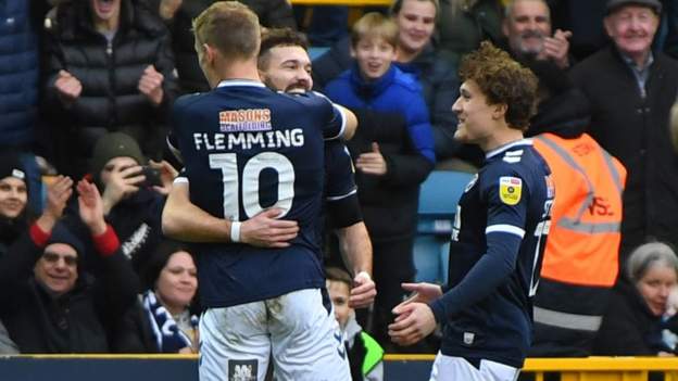 Millwall 3-0 Rotherham: Lions cruise to victory at The Den