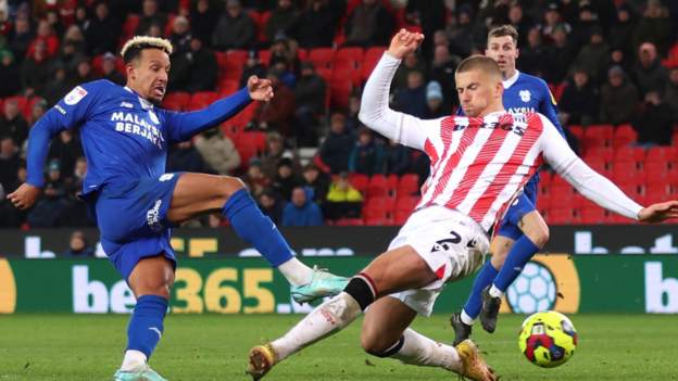 Stoke City 2-2 Cardiff City: Callum Robinson earns point for