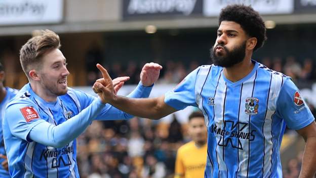 Coventry beat Wolves in FA Cup classic to reach semis
