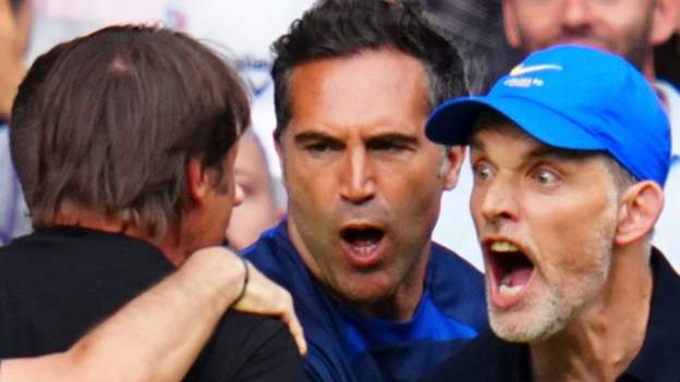 Chelsea 2-2 Tottenham: Thomas Tuchel says 'match sucked me in' as he and Antonio..