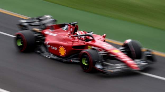 Australian Grand Prix: Charles Leclerc beats Max Verstappen to pole after dramat..