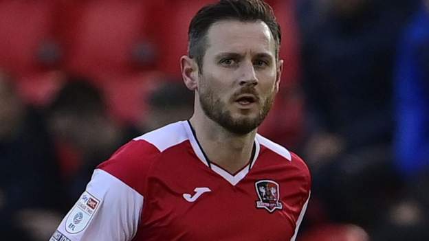 Jonathan Grounds: Exeter City defender signs new one-year contract ...