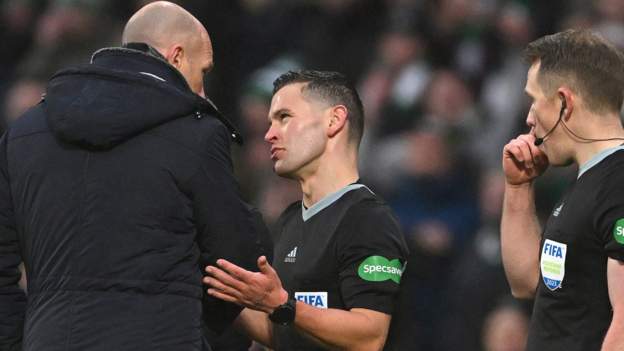 Celtic 2-1 Rangers: Ibrox club ask for VAR audio release after penalty denied