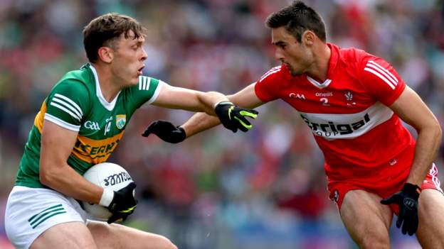 Kerry wake from old nightmare to battle past Derry