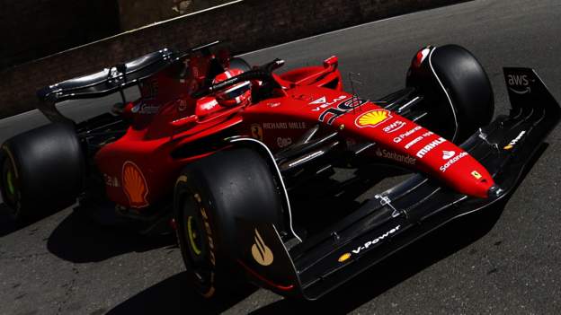 Azerbaijan Grand Prix: Lewis Hamilton a 'bit sore' as Mercedes bounces in practi..