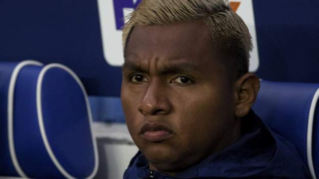 Alfredo Morelos: Rangers striker left in Scotland for PSV tie because of fitness..