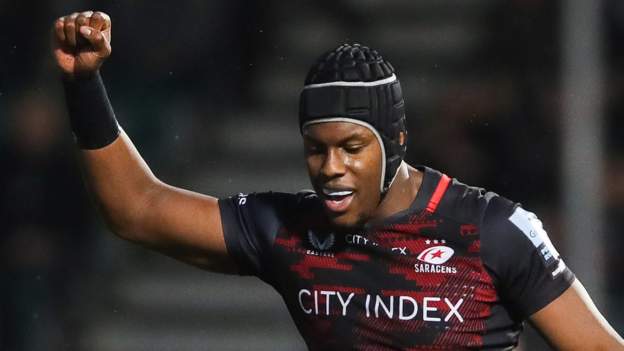 Leaders Saracens earn five-try win over Exeter