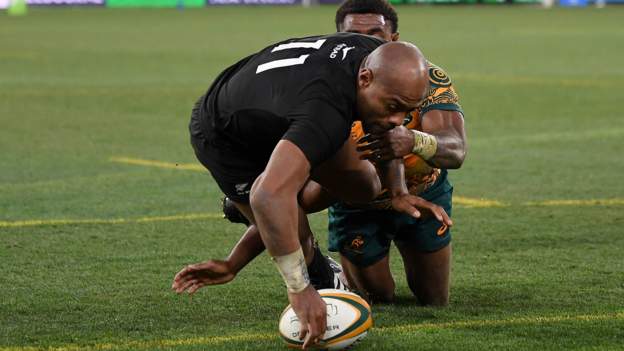 All Blacks thump Wallabies to win Rugby Championship