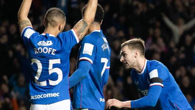 Rangers beat Partick Thistle in tumultuous cup tie