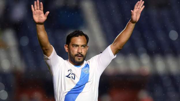 Guatemalas Carlos Ruiz Celebrates Goal During Editorial Stock Photo - Stock  Image