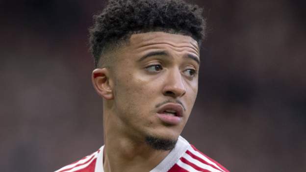 Manchester United's Jadon Sancho has chance to show Manchester City what they mi..
