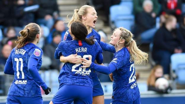 Women's Super League: Manchester City 3-3 Chelsea - BBC Sport