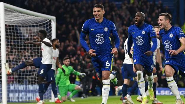 Chelsea 2-0 Tottenham: Hakim Ziyech and Thiago Silva score for Blues