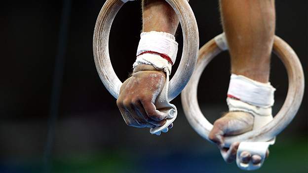 Russian gymnast wears pro-war symbol