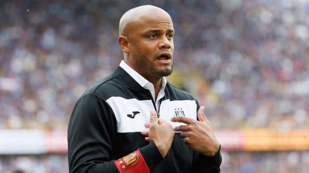 Vincent Kompany: Former Manchester City captain in talks with Burnley over manag..