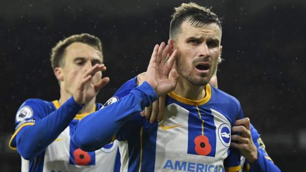 Wolves 2-3 Brighton: Pascal Gross secures late victory for visitors
