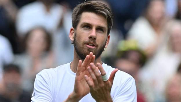 Wimbledon: Britain's Cameron Norrie secures first Grand Slam fourth round appear..