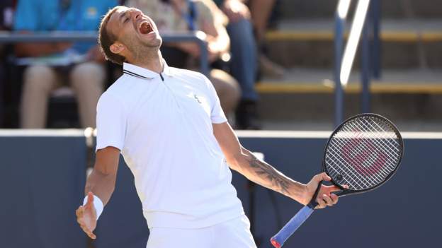 US Open: Dan Evans battles past Alexei Popyrin to reach fourth round