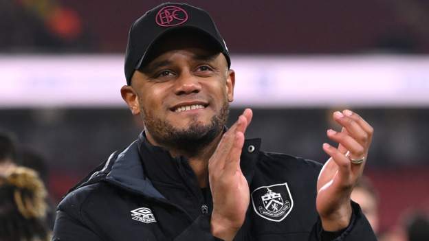 Kompany 'always happy' amid links to Tottenham job