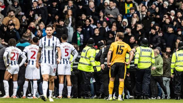 West Brom charged by FA over Wolves crowd disorder