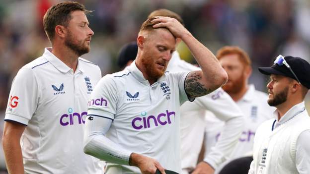 England players in 'absolute pieces' - Stokes
