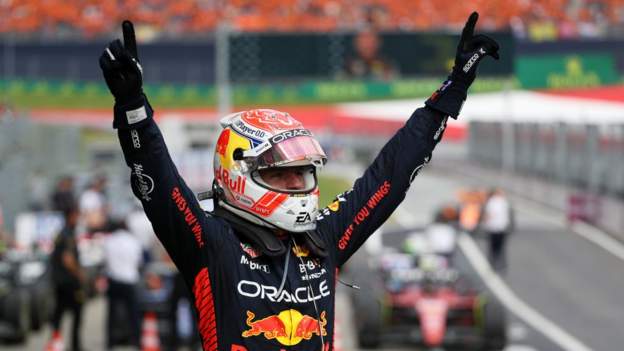 Verstappen takes fifth win in row in Austria