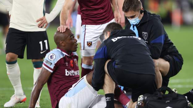 Angelo Ogbonna: West Ham defender injures anterior cruciate ligament