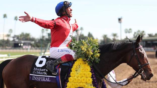 Dettori wins on Inspiral at Breeders' Cup meeting