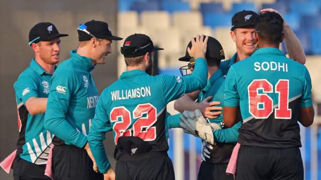 T20 World Cup: New Zealand strengthen semi-final chances and eliminate Namibia