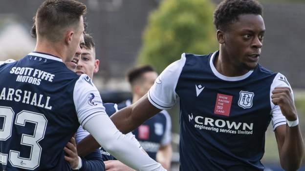 Dundee 1-0 Greenock Morton: Afolabi gives hosts first win - BBC Sport