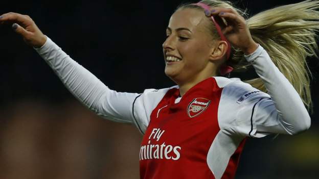 Everton Ladies Chloe Kelly And Taylor Hinds Sign From Arsenal Bbc Sport