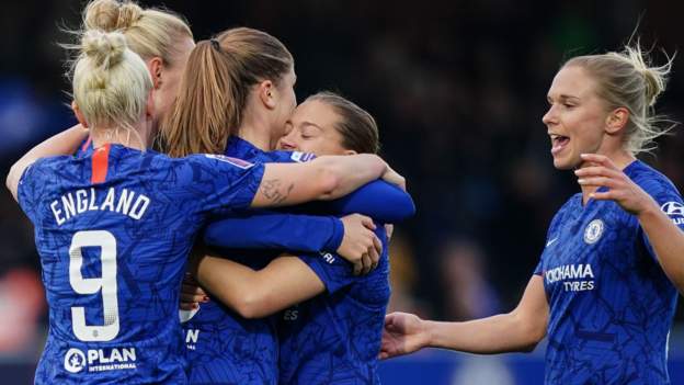 Chelsea donate Women's Super League prize money to charity - BBC Sport