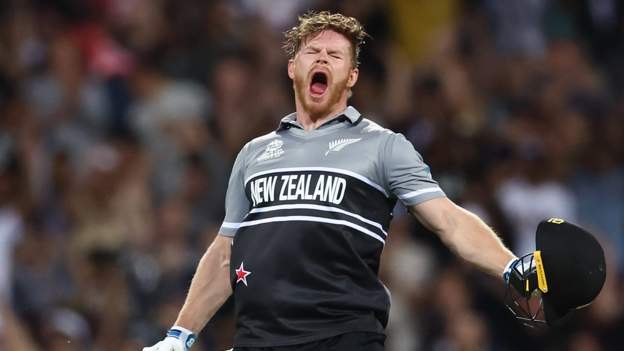 T20 World Cup: Glenn Phillips hits superb ton as New Zealand crush Sri Lanka