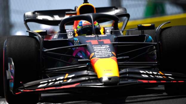 Miami Grand Prix: Sergio Perez on pole after Charles Leclerc crash with Max Verstappen ninth