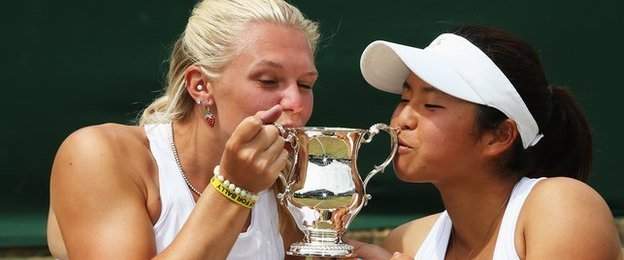 Jordanne Whiley and Yui Kamiji