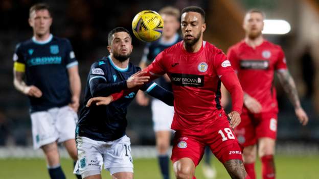 Dundee 0-1 St Mirren: Hosts still bottom as visitors have top-six hopes boosted