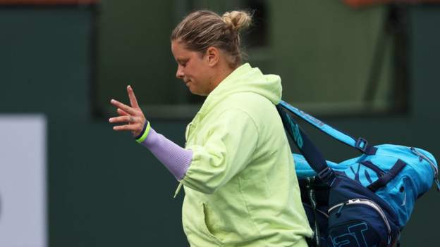 Indian Wells Masters: Kim Clijsters knocked out in first round