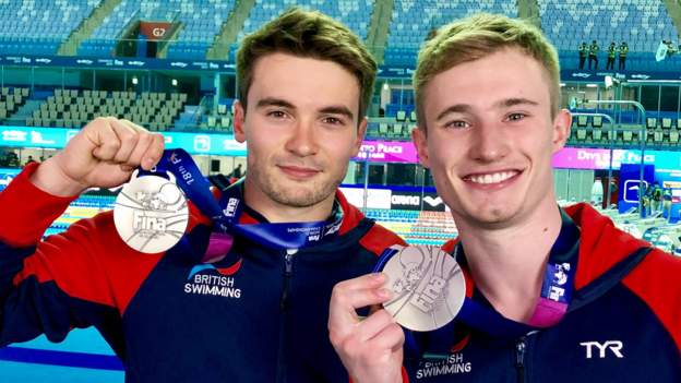 World Aquatics Championships Jack Laugher And Dan Goodfellow Win Silver